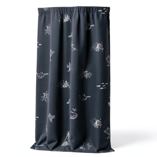 Ocean Kids Blackout Curtains Vangao Rod Pocket-8