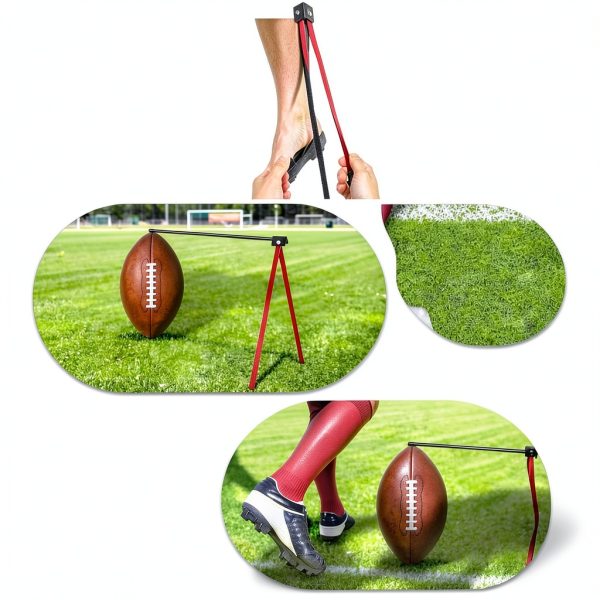 Football Kicking Stand Ziopetru Aluminum Black Red-3