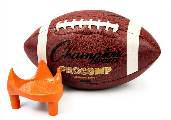Champion Sports Football Kicking Tee Rubber Sidewinder-4