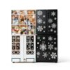 AOWDIAO White Snowflake Window Clings for Home-5