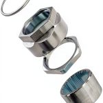 Honda ATV Axle Lock Nut M MATI Stainless Steel-0