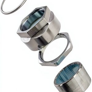 Honda ATV Axle Lock Nut M MATI Stainless Steel-0