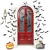 Ludilo Halloween Bats Decorations 100PCS Black PVC-3