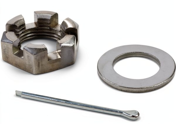 Lippert 1" Round Spindle Nut Retainer Kit for Axle Hubs-0