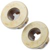 Caltric Alloy Steel Axle Castle Nut for Can-Am Commander-2