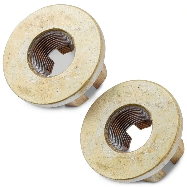 Caltric Alloy Steel Axle Castle Nut for Can-Am Commander-2