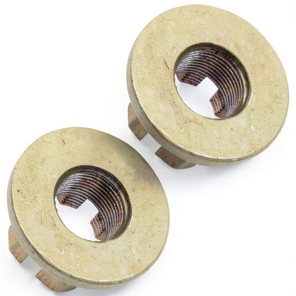 Caltric Alloy Steel Axle Castle Nut for Can-Am Commander-6