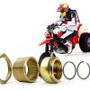 GOLKNHA Gold ATV Axle Spindle Nut Retainer Metal Stainless-6