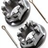 Caltric Metal Lock Nut Retainer Set for Honda-5