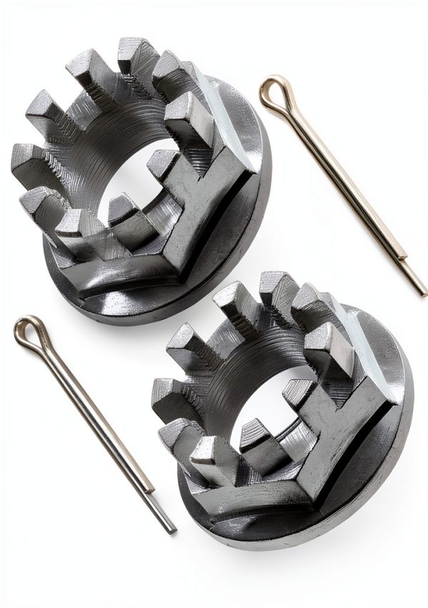 Caltric Metal Lock Nut Retainer Set for Honda-5