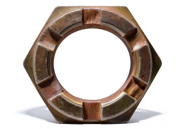 Axle Spindle Nut Retainer Beck/Arnley Steel-3