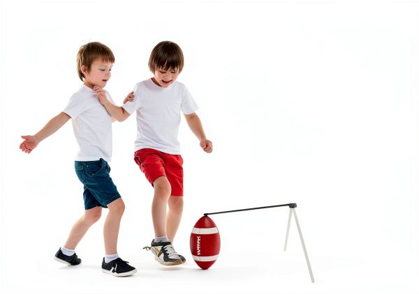 Football Kicking Tee Anglecai Aluminum Stand-2