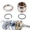 usvehj Stainless Steel Rear Axle Jam Sleeve Nut Clip for-0
