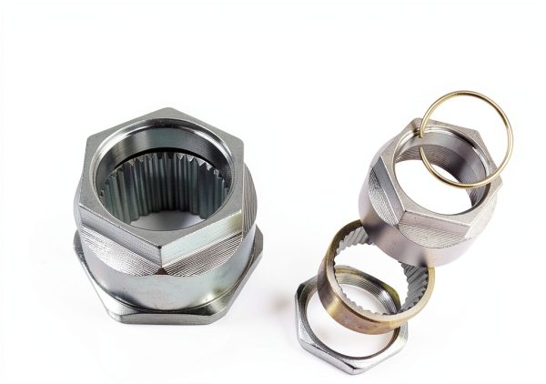 Honda ATV Axle Lock Nut M MATI Stainless Steel-2
