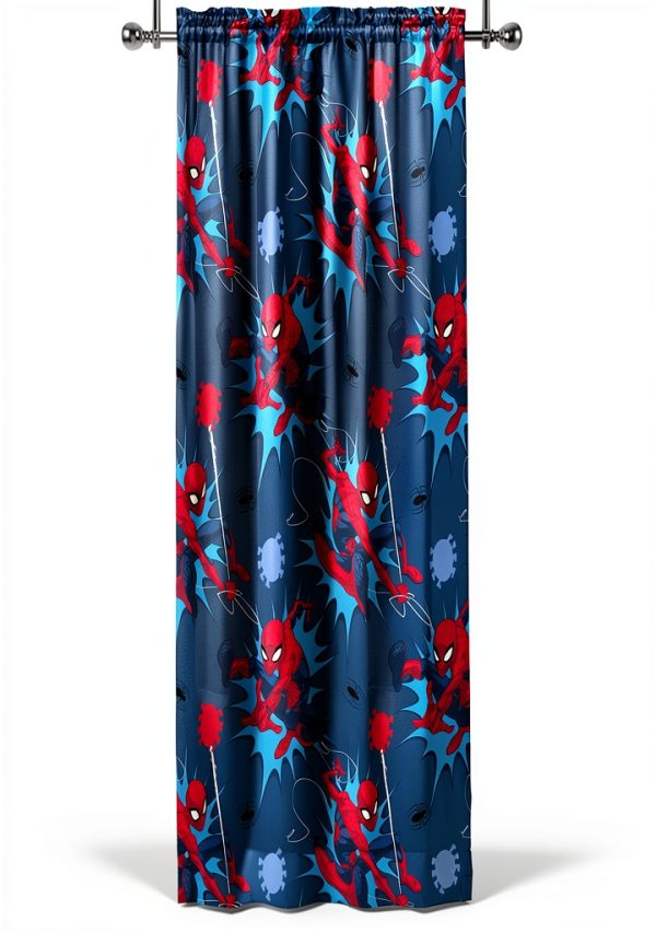 Kids Spiderman Polyester Drapes Jay Franco-2