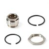 usvehj Stainless Steel Rear Axle Jam Sleeve Nut Clip for-2