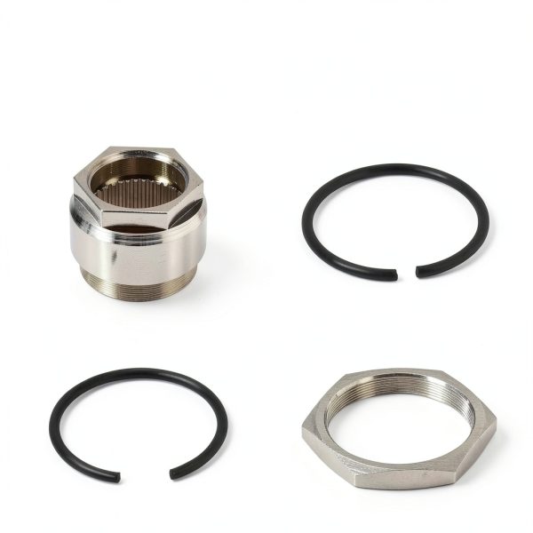 usvehj Stainless Steel Rear Axle Jam Sleeve Nut Clip for-2