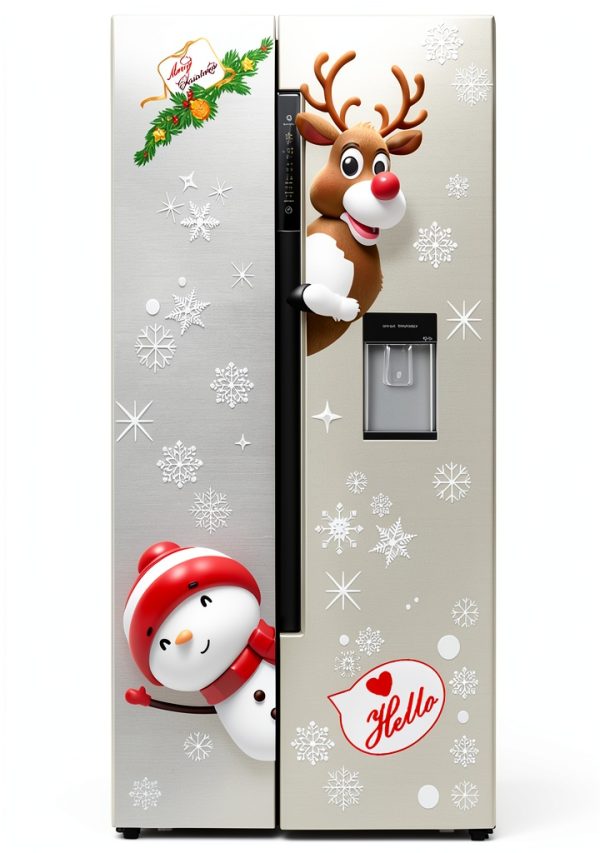 Christmas Window Stickers liuzzqq Weatherproof-4