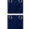 BGment Navy Blue Polyester Blackout Curtains for Kids-6