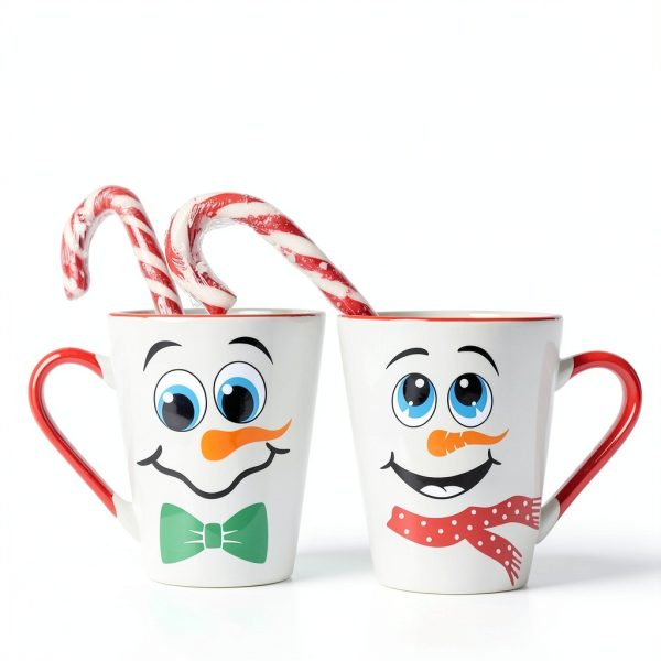 Snowman Face Vinyl Stickers Sionoiur Home Decor-3