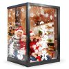 Christmas Gingerbread Window Clings by Sionoiur PVC Static-6