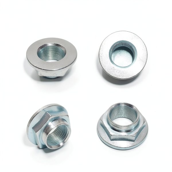 SevnYoko Axle Spindle Nut Retainer M12 Silver OEM Fit-3