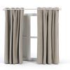 ChrisDowa Modern Polyester Curtains-4