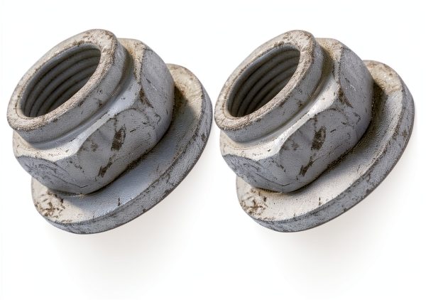 APDTY Stainless Steel Axle Shaft Nut-0