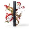Christmas Window Stickers liuzzqq Weatherproof-0