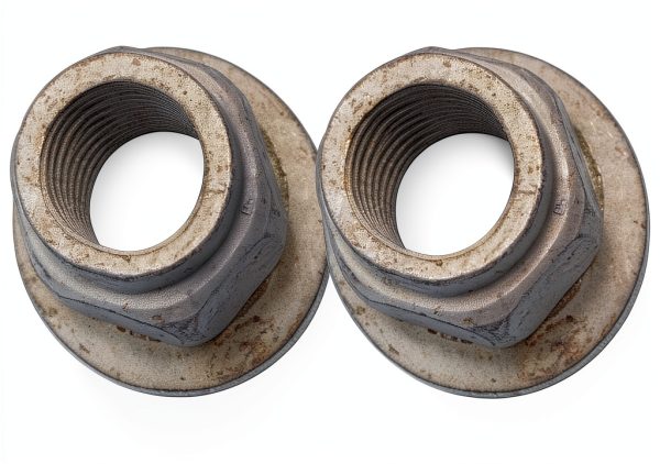 APDTY Stainless Steel Axle Shaft Nut-1