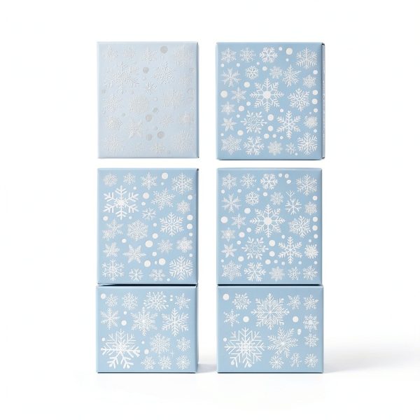 AOWDIAO White Snowflake Window Clings for Home-1