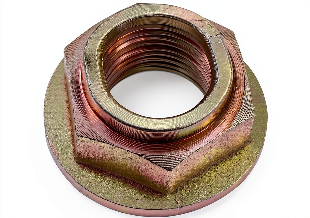 Beck Arnley alloy steel axle spindle nut retainer