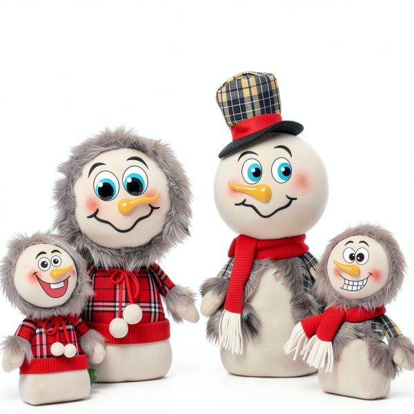 Snowman Face Vinyl Stickers Sionoiur Home Decor-2