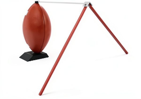 Football Kicking Tee Markwort Aluminum Alloy Red-0