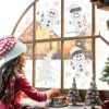 Christmas Gingerbread Window Clings by Sionoiur PVC Static-5