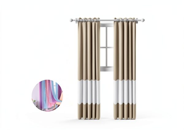 XiDi Blackout Princess Curtain Pink Purple 2 Panel-6