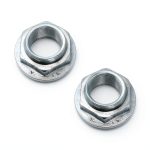 SevnYoko Axle Spindle Nut Retainer M12 Silver OEM Fit-0
