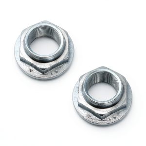 SevnYoko Axle Spindle Nut Retainer M12 Silver OEM Fit-0