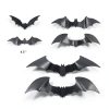 Ludilo Halloween Bats Decorations 100PCS Black PVC-6