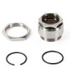 usvehj Stainless Steel Rear Axle Jam Sleeve Nut Clip for-6