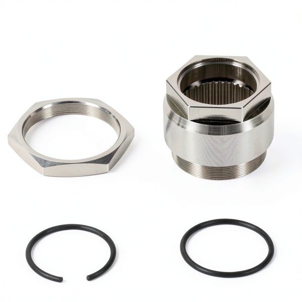usvehj Stainless Steel Rear Axle Jam Sleeve Nut Clip for-6