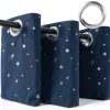 BGment Navy Blue Polyester Blackout Curtains for Kids-4