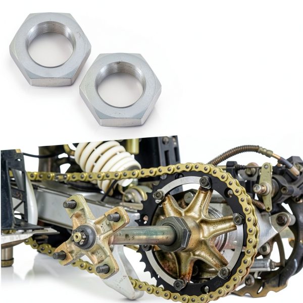 KPALAG Alloy Steel Axle Spindle Nut Retainer-5