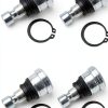 RANSOTO Front Ball Joint 4PC OEM Replacement for Polaris Ranger RZR-0