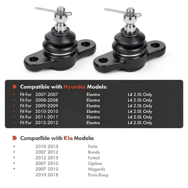 A-Premium Front Ball Joint Steel Corrosion-1