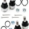Ball Joint Kit MGWILL Upper & Lower Suspension with Chloroprene Boots-4