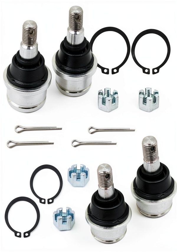 Ball Joint Kit MGWILL Upper & Lower Suspension with Chloroprene Boots-4