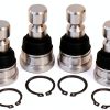 Zinger Front Ball Joint Set 4pcs for Polaris RZR & Sportsman-0