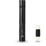 Purple Legacy Aluminum Pill Organizer Tube - Airtight Case Black-0