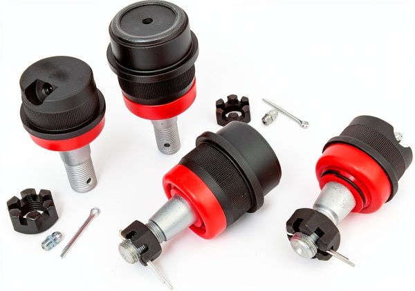 Rough Country Heavy Duty Front Ball Joints Set 4pcs Upper Lower Dana-0